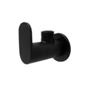 Black Brass Angle Cock
